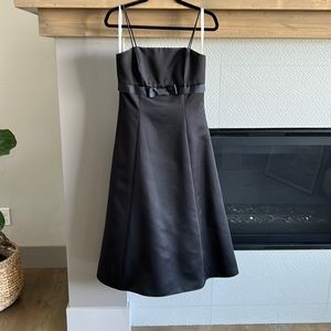 David’s Bridal formal. The dress is sz 6 and the jacket is sz 8